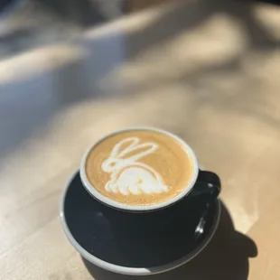 Hand crafted milk art!!