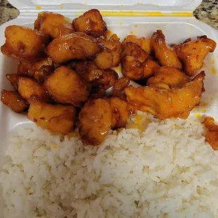 Honey chicken