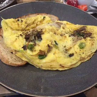 Mega Mushroom Omelette