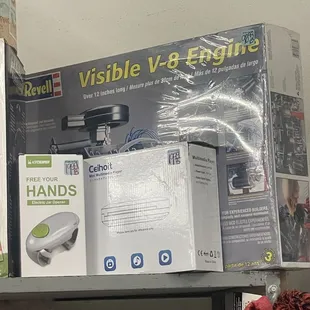 Visible V-8 engine $50 with 50% discount