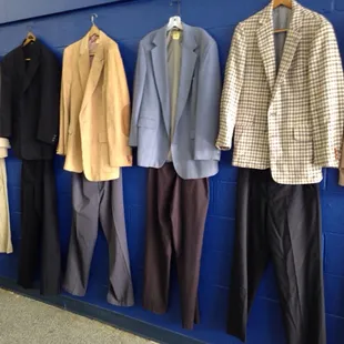 The suit selection would make Napoleon say &quot;lucky!&quot;