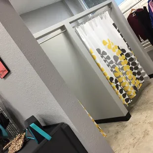 You can try on clothes!