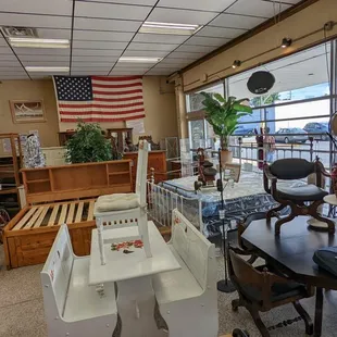 A wide selection of secondhand furniture to fit every need.