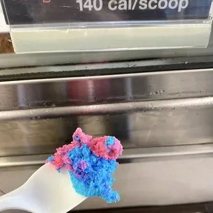 Complimentary tasting of Cotton Candy