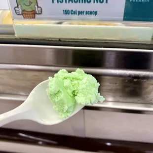 Complimentary tasting of PISTACHIO NUT