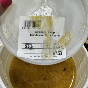 This is supposed to be a sancocho ‍