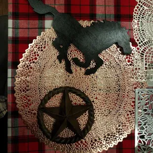 My Western-themed finds. So many things in this consignment store!