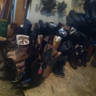 Boots everywhere