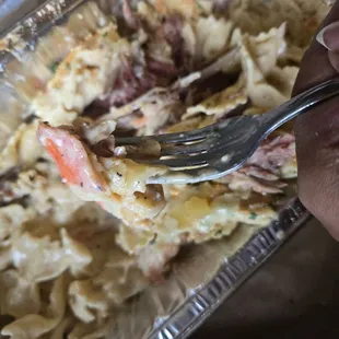 You call this STUFFED lobster and shrimp turkey legs??? With IMITATION CRAB disguised as lobster