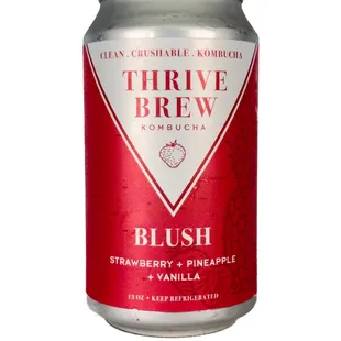 BLUSH:
strawberry + pineapple + vanilla