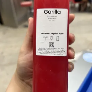 Gorilla Juice on the go