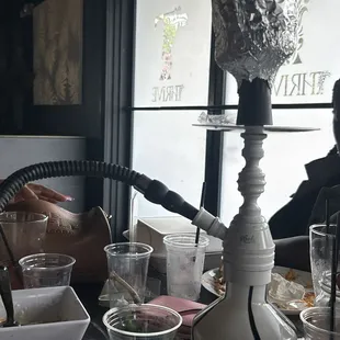 They have a hookah option!