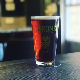 a pint of beer