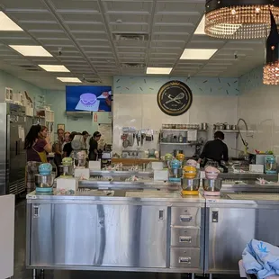 stations for each person with everything you need!