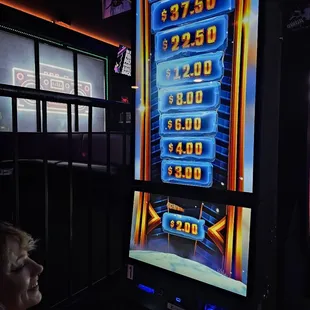 a woman playing a video game