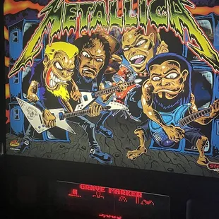 Metallica pinball