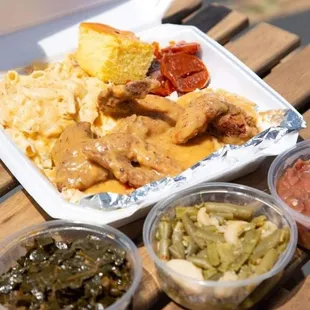 Smothered Chicken Plate