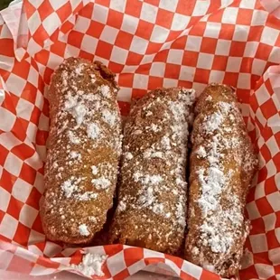 Peach Cobbler Egg Roll