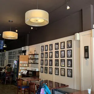 the interior of a coffeehouse