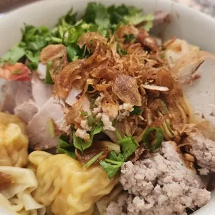 Mi kho wonton