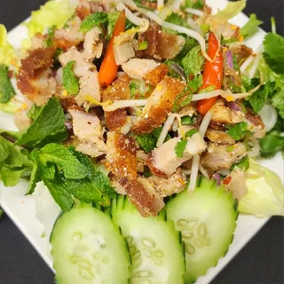 Laab Pork Belly