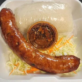 Lao Sausage and Rice
