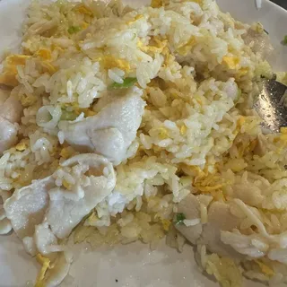 Chicken Fried Rice cake