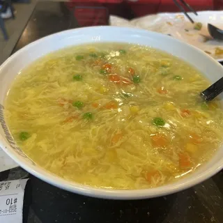 Vegetarian Egg Drop Soup