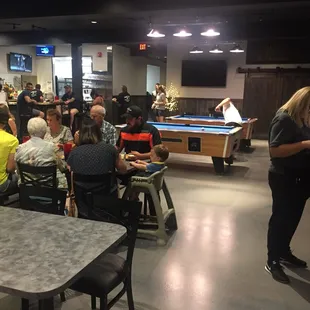 Pool tables!