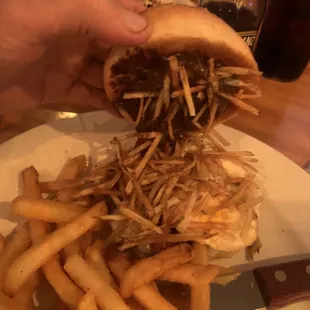 Bison burger