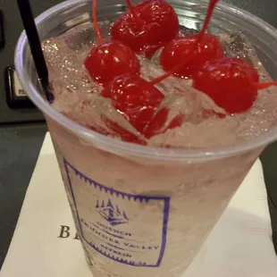 Sierra Mist with extra cherries