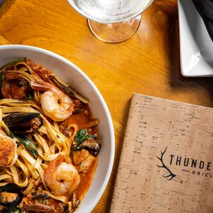 Seafood Pasta Pomodoro