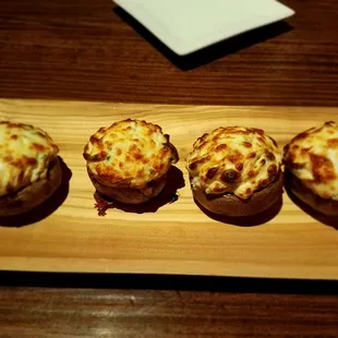 Cheese Mushroom Caps