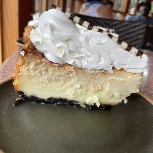 Key lime cheesecake