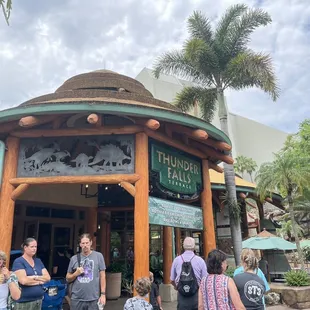 Outside entrance to restaurant