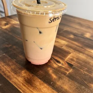 strawberry latte