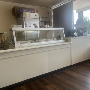 Ice cream, take-out area
