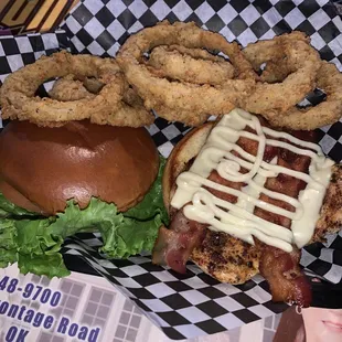 Grilled chicken sandwich