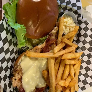 Grilled chicken sandwich