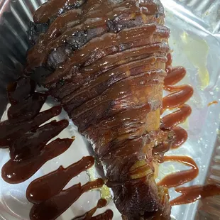 BBQ Turkey Leg
