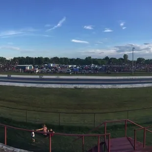 Panoramic of the track during Street Car Takeover 2015!