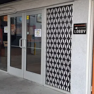 Lobby entrance