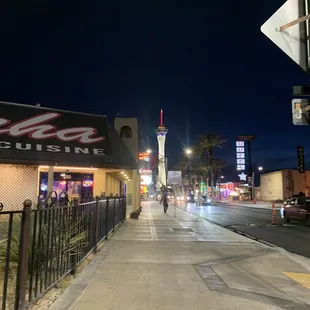 Stratosphere - not too far from this hotel