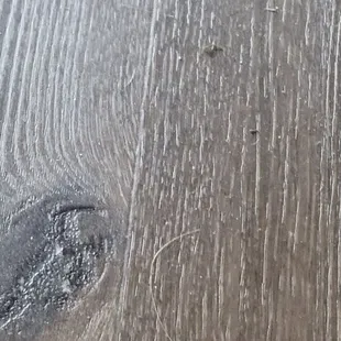 Hair was everywhere..