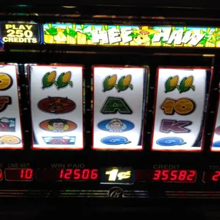 We had so much fun and everyone left a winner! Hee Haw is my very favorite slot machine!