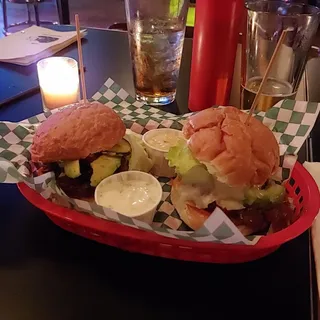 Kids Mini Impossible Burger (Vegan)