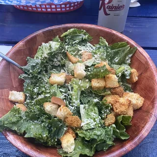 Vegan Kale Caesar Salad