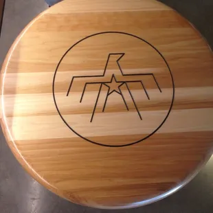 The bar stool at thunderbird tap