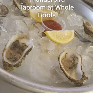 They basically chewed the oysters before serving them