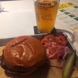 Monday Special: Burger and Beer for $8